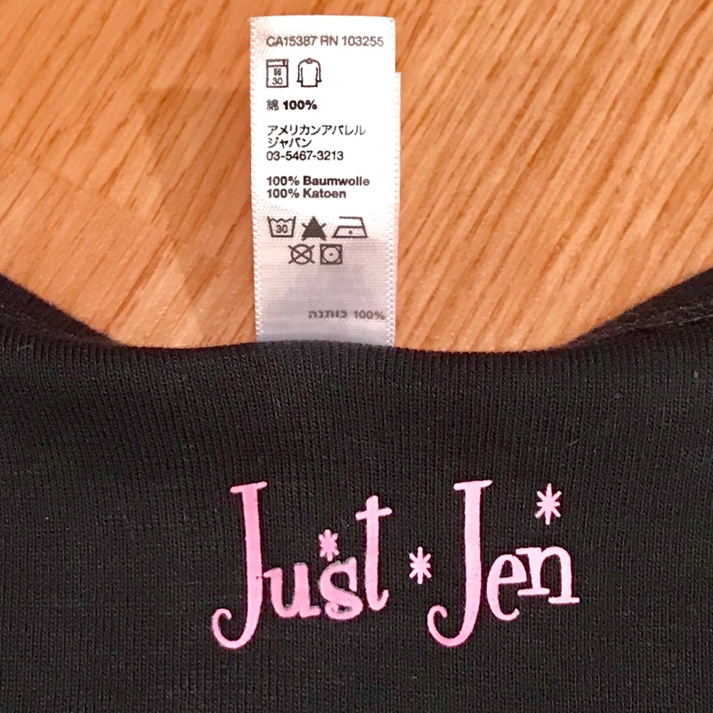 American Apparel Rhinestone Top - Picture 6 of 6